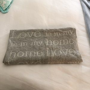 “Love is in my Home” Throw Blanket